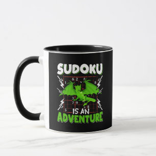 Sudoku is an Adventure Puzzle Lover Mug