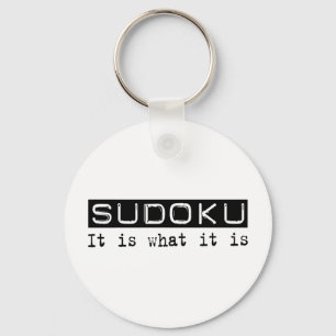 Sudoku It Is Key Ring
