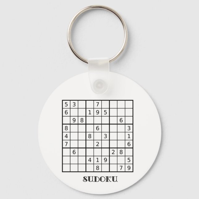 SUDOKU KEYRING (Front)
