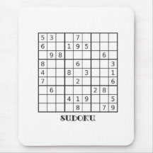 SUDOKU MOUSE MAT