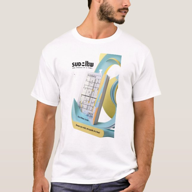 Sudoku Puzzle – Brain-Boosting Fun for All Ages  T-Shirt (Front)
