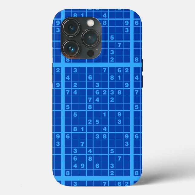 Sudoku Puzzle Case-Mate iPhone Case (Back)