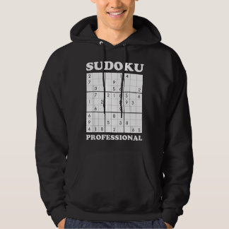 Sudoku Puzzle Game Lover Graphic Hoodie