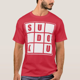 Sudoku puzzle T-Shirt