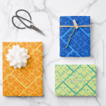 Sudoku Puzzles Wrapping Paper Sheet<br><div class="desc">Colourful sudoko puzzles is a fun design for puzzle lovers on birthdays and holidays.</div>