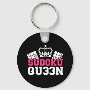 Sudoku queen key ring