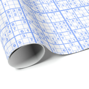 Sudoku Wrapping Paper