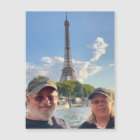 Sue Bob Eiffel Tower 90925 Magnetic Card