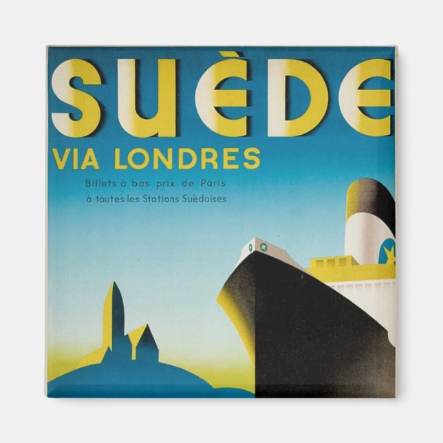 Suede via Londres Magnet (Front)