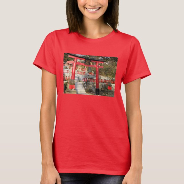 Suehiro Ogami Shrine (Fortune Frog Shrine) T-Shirt (Front)