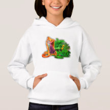 Suéter with Rapunzel Disney Princess hood hood