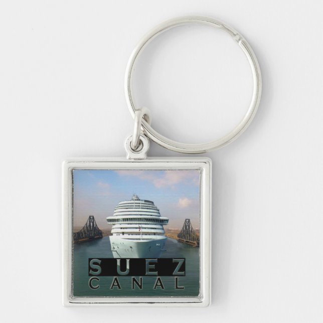Suez Canal Key Ring (Front)