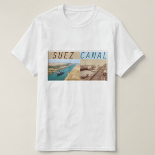 Suez canal old & new T-Shirt