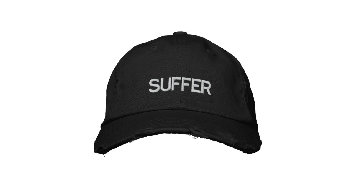 Suffer Hat | Zazzle.co.uk