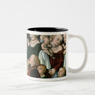 Suffer the Little Children to Come Unto Me, 1538 Two-Tone Coffee Mug