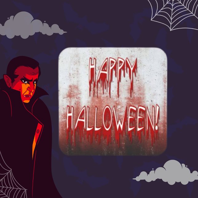 Suffering Happy Halloween Blood Stained Sticker (Suffering Happy Halloween Blood Stained Sticker)
