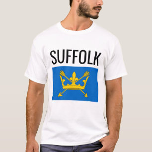 Suffolk // English County Flag T-Shirt