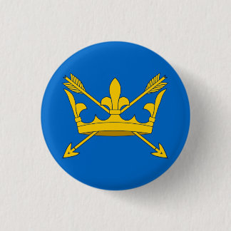 Suffolk Flag 3 Cm Round Badge