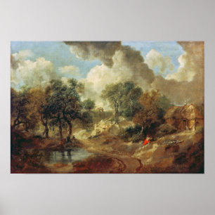 Suffolk Landscape, 1748 Poster