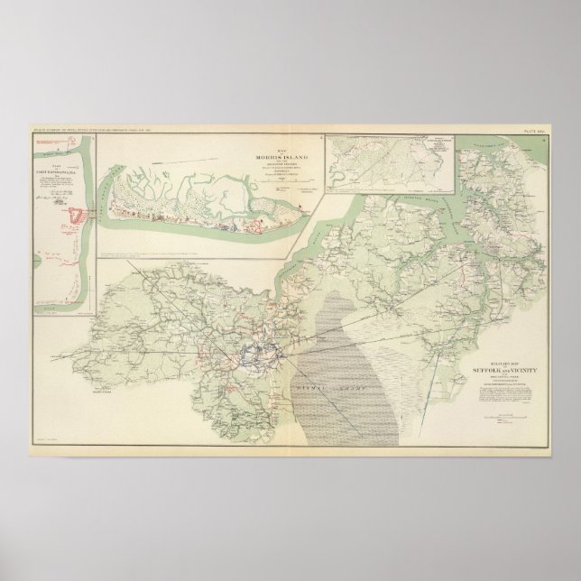 Suffolk & vicinity poster (Front)