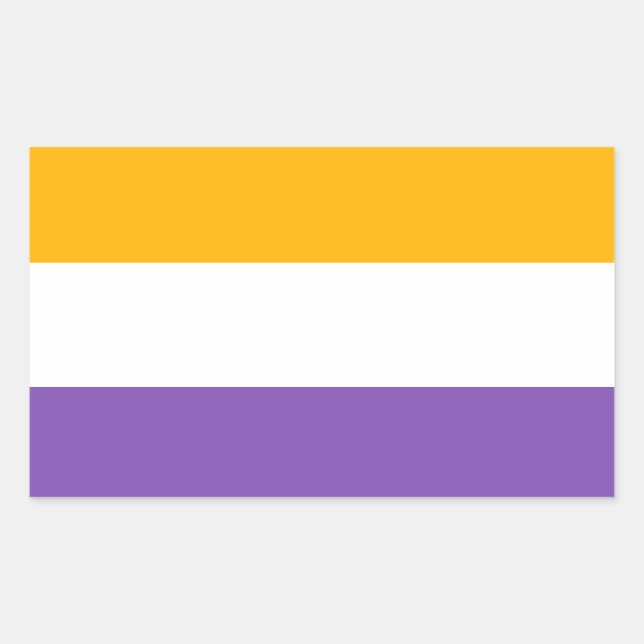 suffrage flag women's rights 19th Amendment Rectangular Sticker (Front)