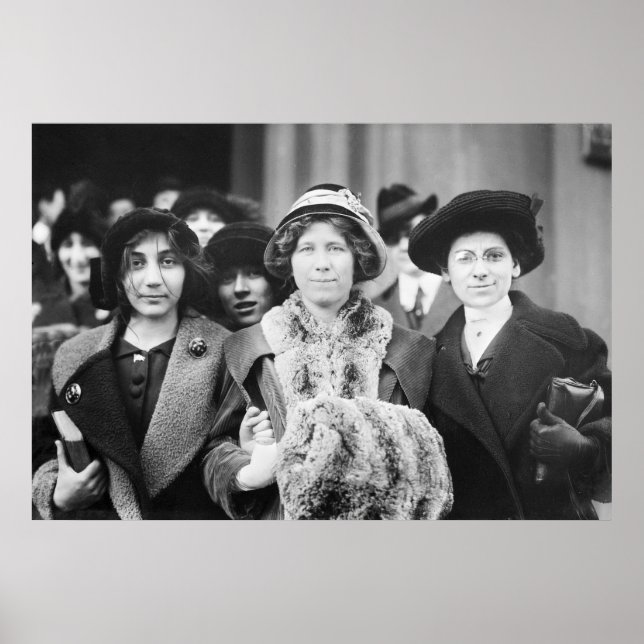 Suffrage Strike, 1910s Poster (Front)