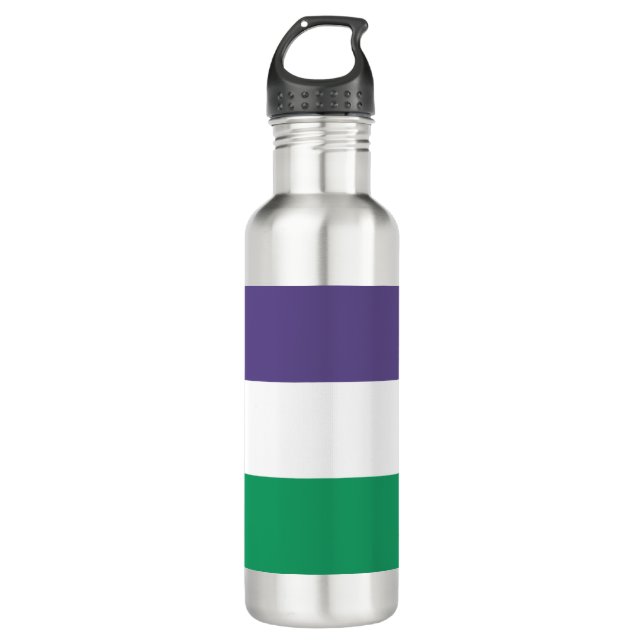 Suffragette Flag 710 Ml Water Bottle (Front)