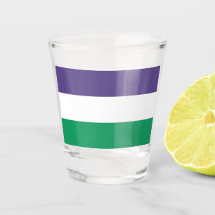 Suffragette Flag Shot Glass