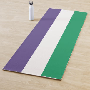 Suffragette Flag Yoga Mat