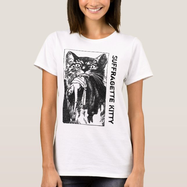 Suffragette Kitty Tee (Front)