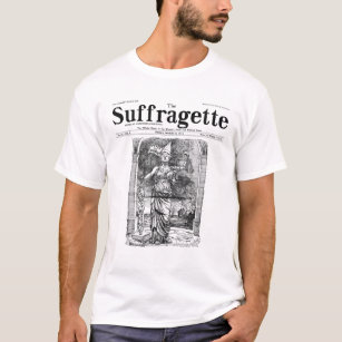 Suffragette Newspaper Vintage Womens Rights Retro T-Shirt