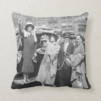 Suffragette Rosalie Jones 1924 Cushion