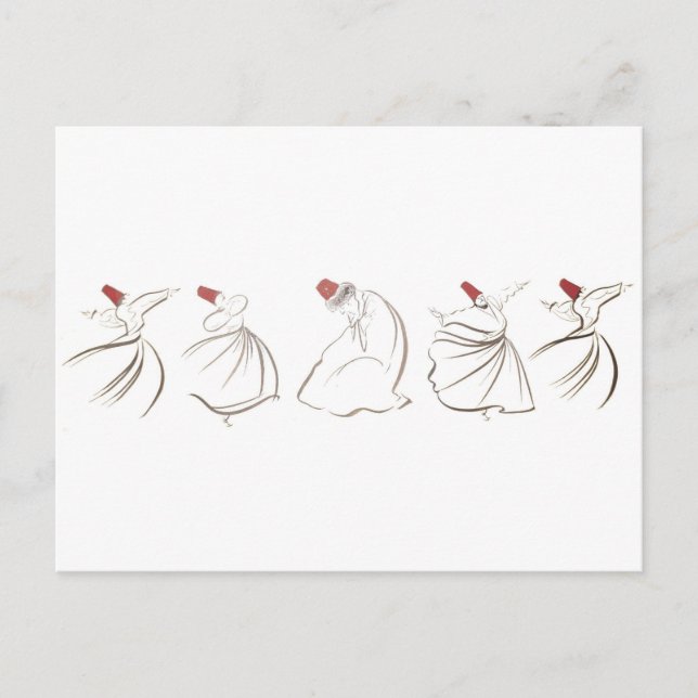 sufi lines postcard (Front)