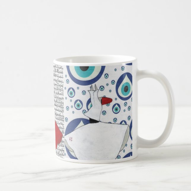Sufi Whirling Dervish Mug (Right)