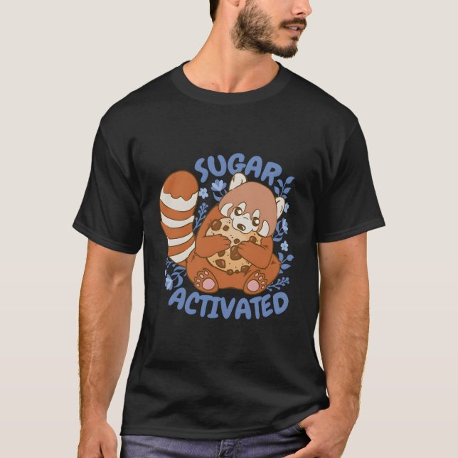 Sugar Activated Red Panda T-Shirt (Front)