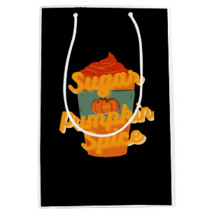 Sugar And Pumpkin Spice And Everything Nice Classi Medium Gift Bag