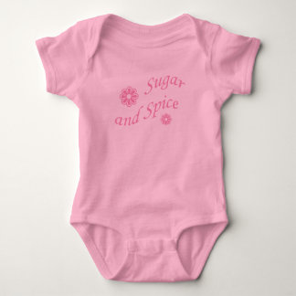 Sugar and Spice Baby Bodysuit
