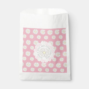 Sugar and Spice Baby Shower Daisy Themed Favour Bags
