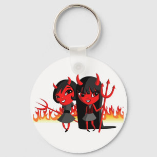 Sugar and Spice Key Ring