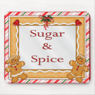 Sugar and Spice Mouse Mat