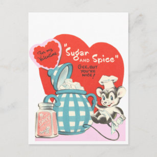 Sugar and Spice Postcard