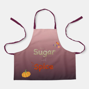 Sugar and Spice Pumpkin Candies Gradient SM Apron