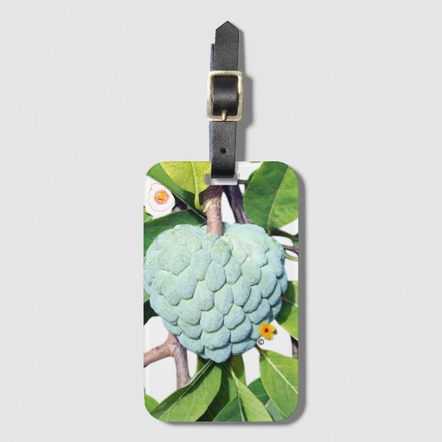 Sugar Apple - Playing Cards Luggage Tag (Front Vertical)