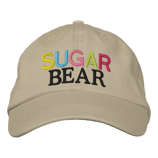 Sugar Bear by SRF Embroidered Hat (Front)