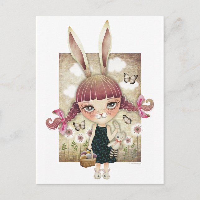 Sugar Bunny Postcards (Front)
