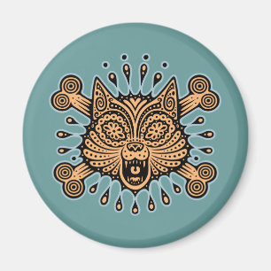 Sugar Cat Pirate Magnet