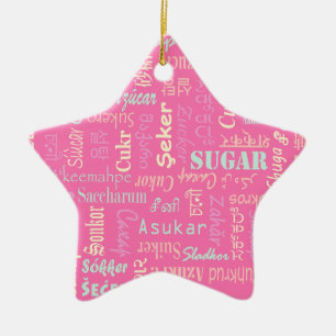 Sugar Ceramic Tree Decoration