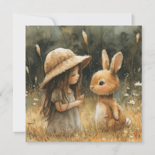 Sugar-Coated Bunnies: Sweet Delights 🐰💖Digital Holiday Card