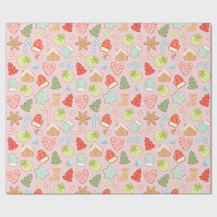 Sugar-Coated Pastel Holiday Gift Wrap