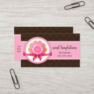 Sugar Cookie Bakery Business Card